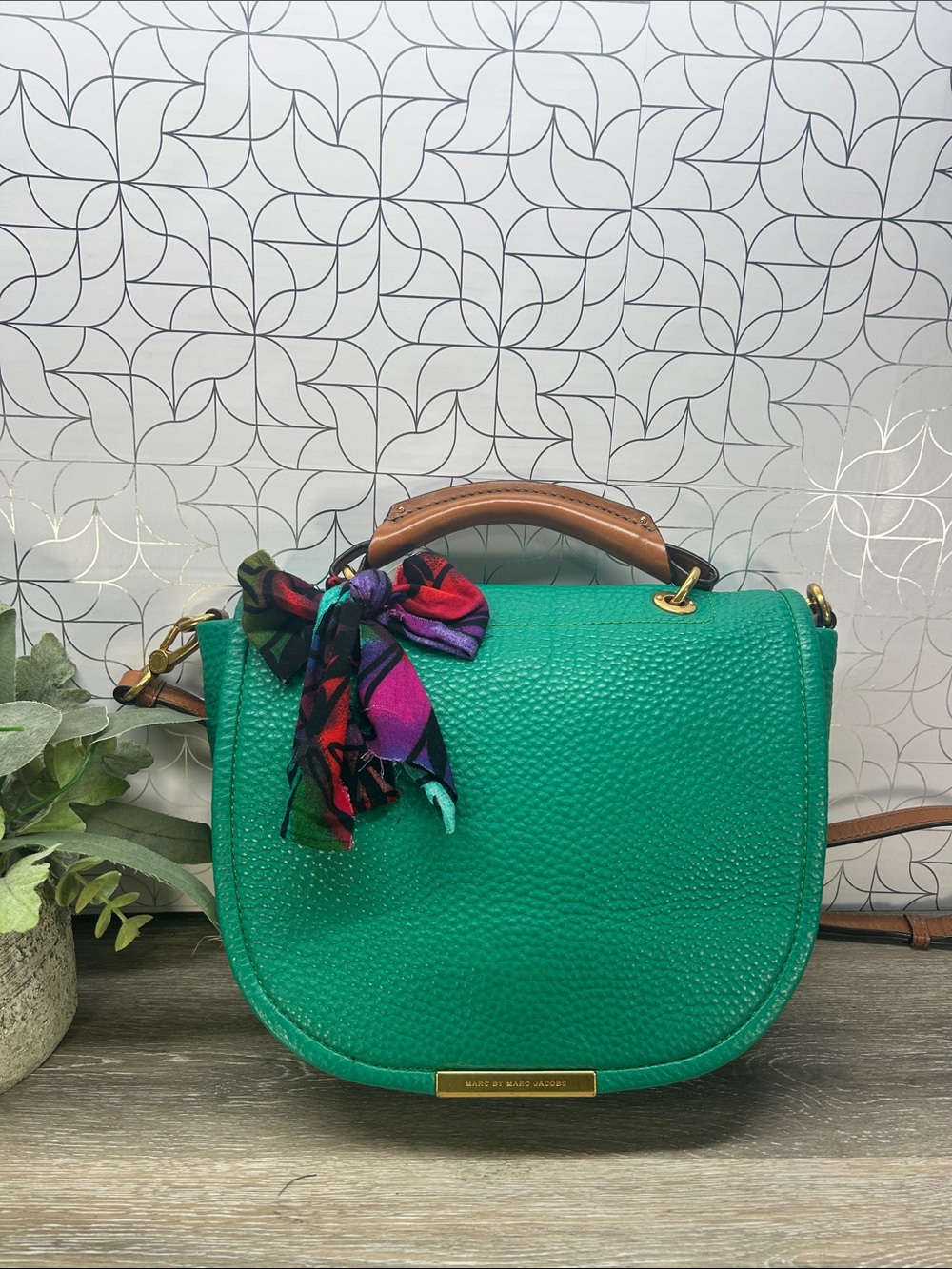 1389 Marc by Marc Jacobs leather crossbody bag 271221389 - Picture 1 of 13